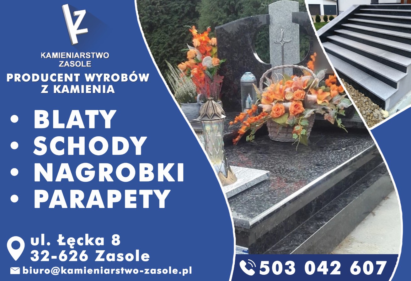 Kamieniarstwo Zasole - Pomniki OŚWIĘCIM Pomniki OŚWIĘCIM
